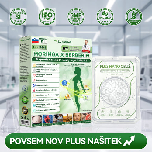 【Popolnoma nov flaster PLUS】🍂🍂𝑳𝒖𝒙𝒂𝙧𝙞𝙨𝙚® 𝑴𝒐𝒓𝒊𝒏𝒈𝒂 𝑿 𝑩𝒆𝒓𝒃𝒆𝒓𝒊𝒏 10-𝑰𝒏-1 𝑵𝒂𝒑𝒓𝒆𝒅𝒆𝒏 𝑵𝒂𝘯𝘰 𝑴𝒊𝒌𝒓𝒐𝒊𝒈𝒍𝒂𝒏𝒋𝒆 𝑵𝒂𝒍𝒆𝒑𝒌𝒂 (𝑬𝒏𝒌𝒓𝒂𝒕 𝒅𝒏𝒆𝒗𝒏𝒐, 𝒗𝒊𝒅𝒏𝒆 𝒔𝒑𝒓𝒆𝒎𝒆𝒎𝒃𝒆 𝒗 7 𝒅𝒏𝒆𝒉) ✅ 𝑫𝒆𝒃𝒆𝒍𝒐𝒔𝒕, 𝒔𝒍𝒂𝒅𝒌𝒐𝒓𝒏𝒂 𝒃𝒐𝒍𝒆𝒛𝒆𝒏, 𝒂𝒑𝒏𝒆𝒋𝒂 𝒎𝒆𝒅 𝒔𝒑𝒂𝒏𝒋𝒆𝒎 𝒊𝒏 𝒕𝒆ž𝒂𝒗𝒆 𝒔 𝒔𝒌𝒍𝒆𝒑𝒊
